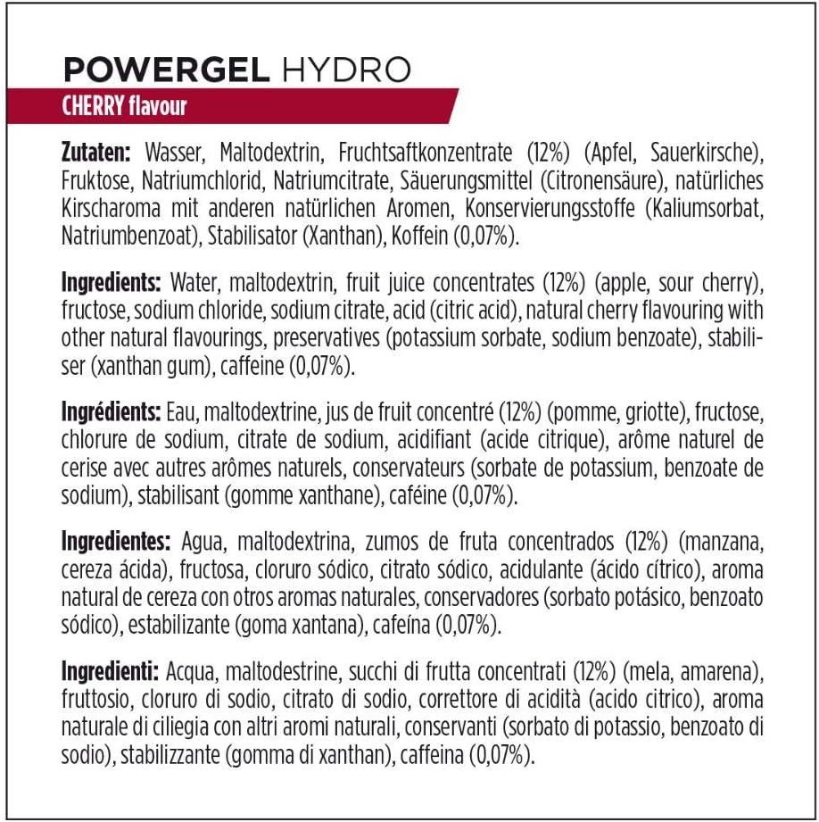 PowerBar PowerGel Hydro Cherry