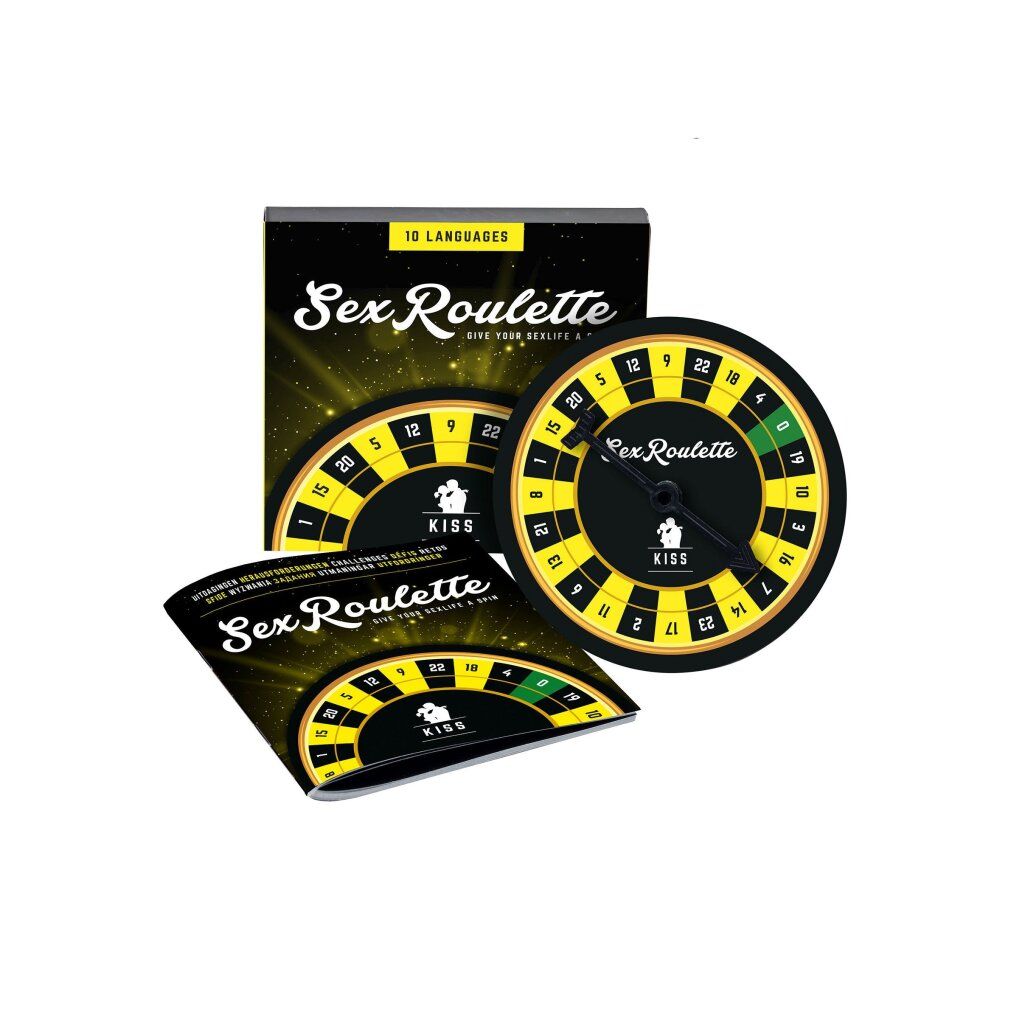 tease and please Sex Roulette Kiss mehrsprachiges erotisches Spiel