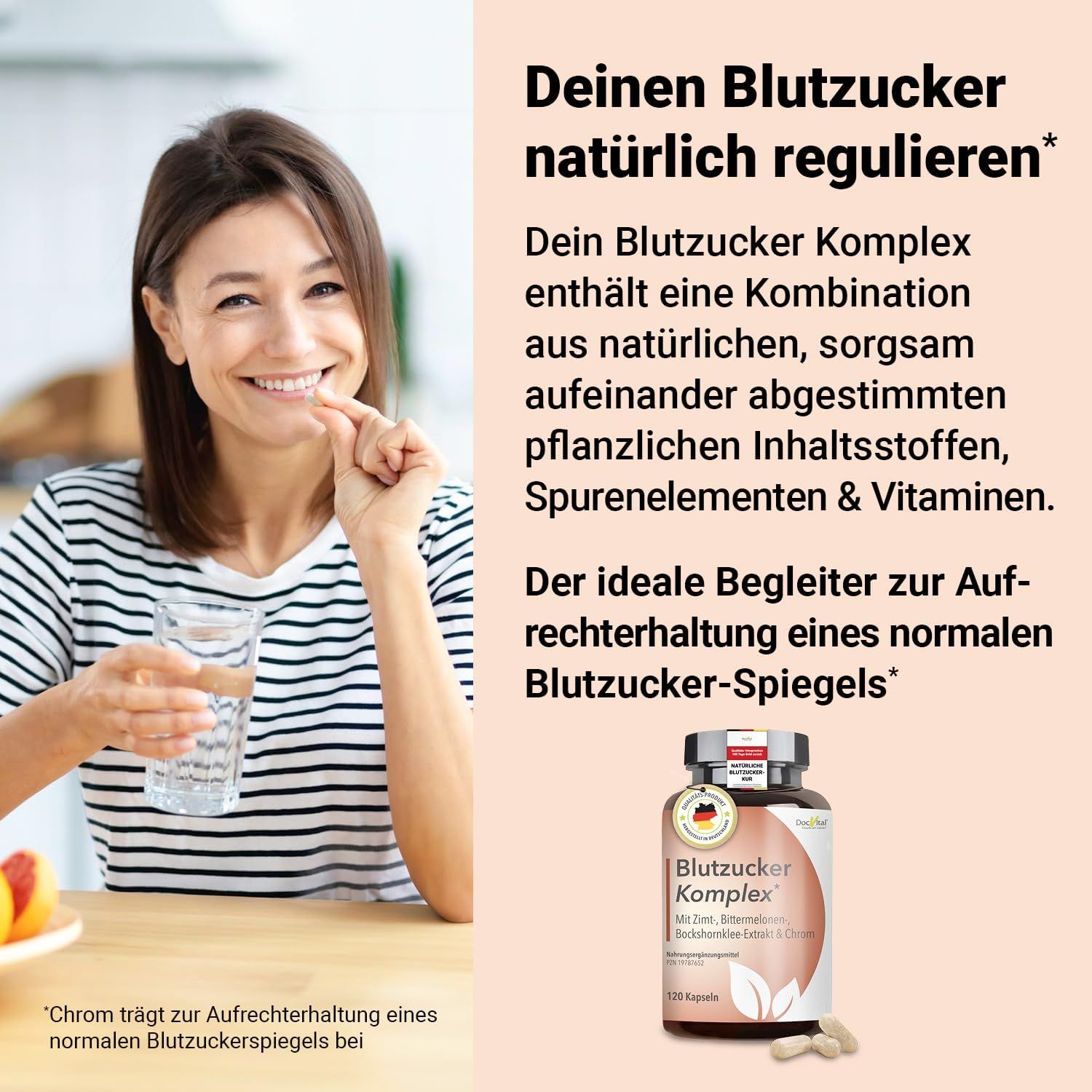 DocVital Blutzucker Komplex  Kapseln