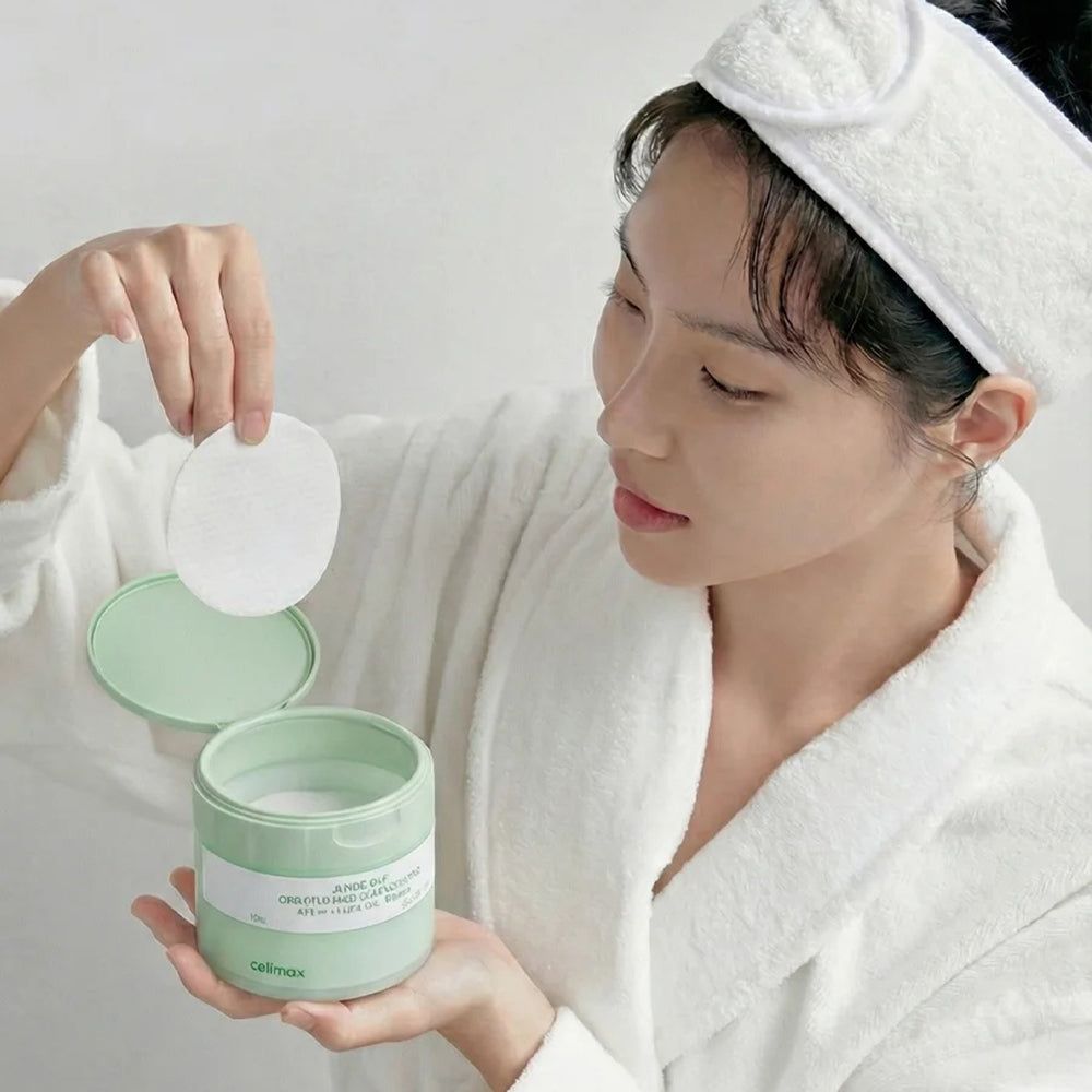 CELIMAX Ji Woo Gae One-Step milde Reinigungspads – sanfte Reinigung in einem Schritt