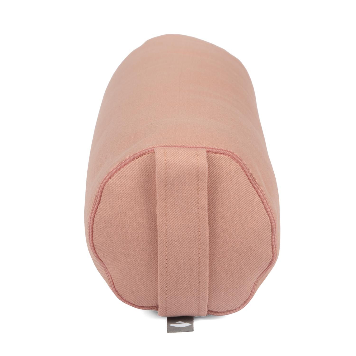 bodhi Yoga MINI BOLSTER ECO (Nackenrolle) Buchweizenschalen rosé