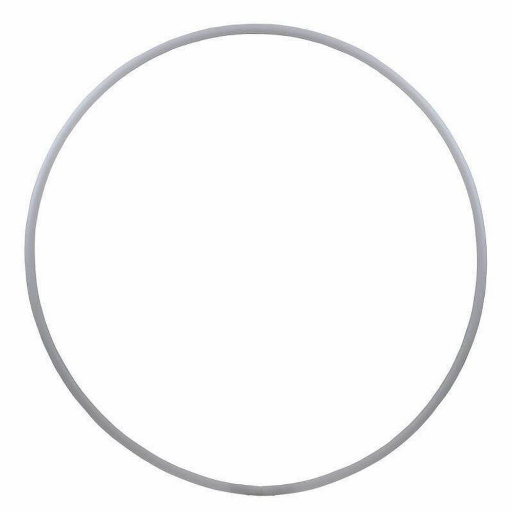 Hoopomania Kinder-Hula-Hoop ohne Deko- und Grip-Tape | Ø 65 cm | Weiß