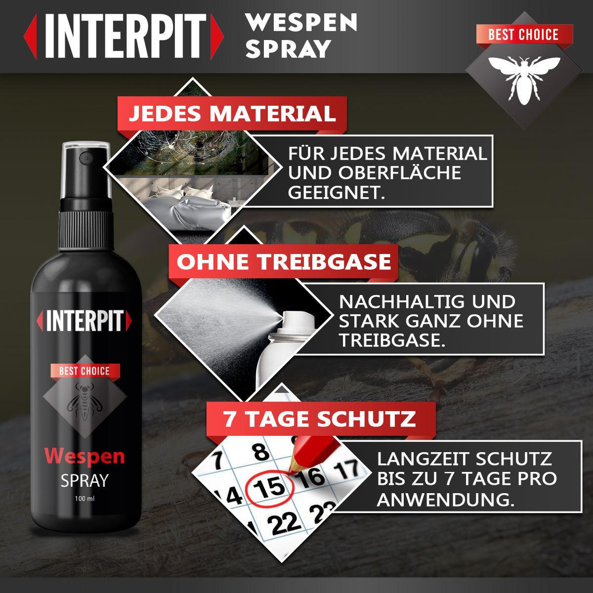 Interpit® | Anti Wespen Spray