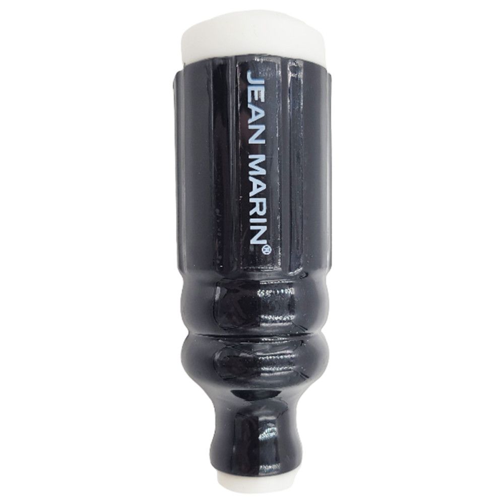 Nagelstempel, schwarz mit weißem Stempelkopf. Aufschrift: JEAN MARIN.