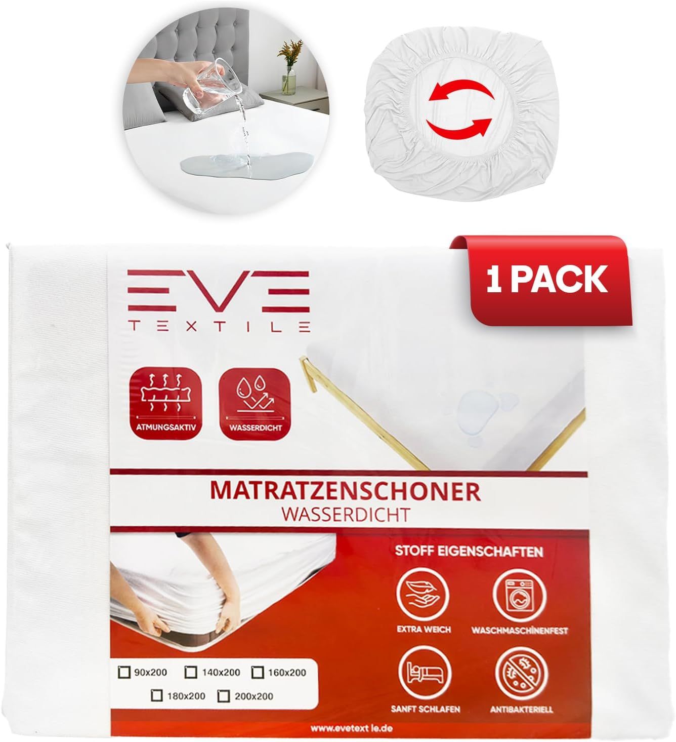 EVE Textile Wasserdichter Matratzenschoner