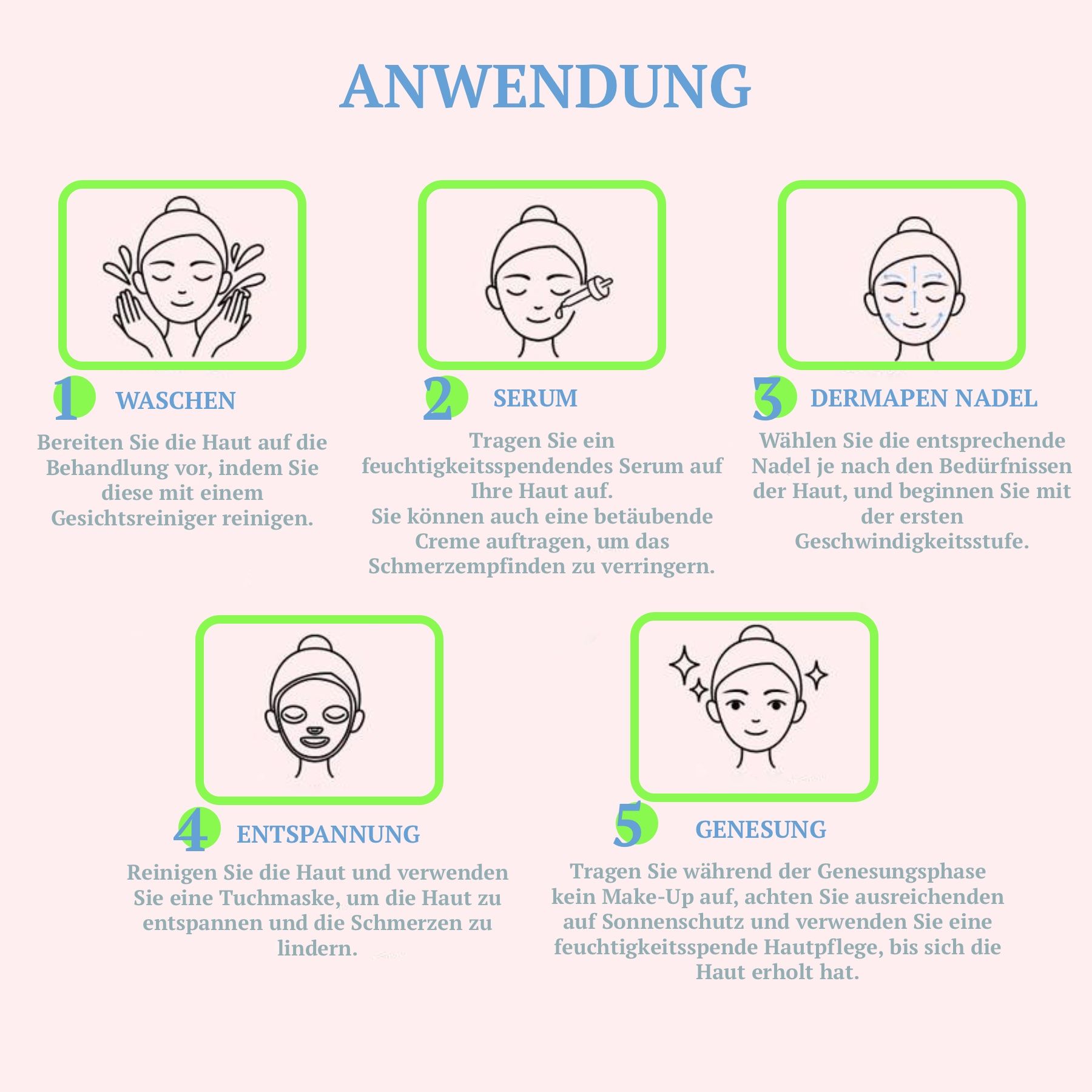 P-Beauty Dermapen Microneedling Gerät M8