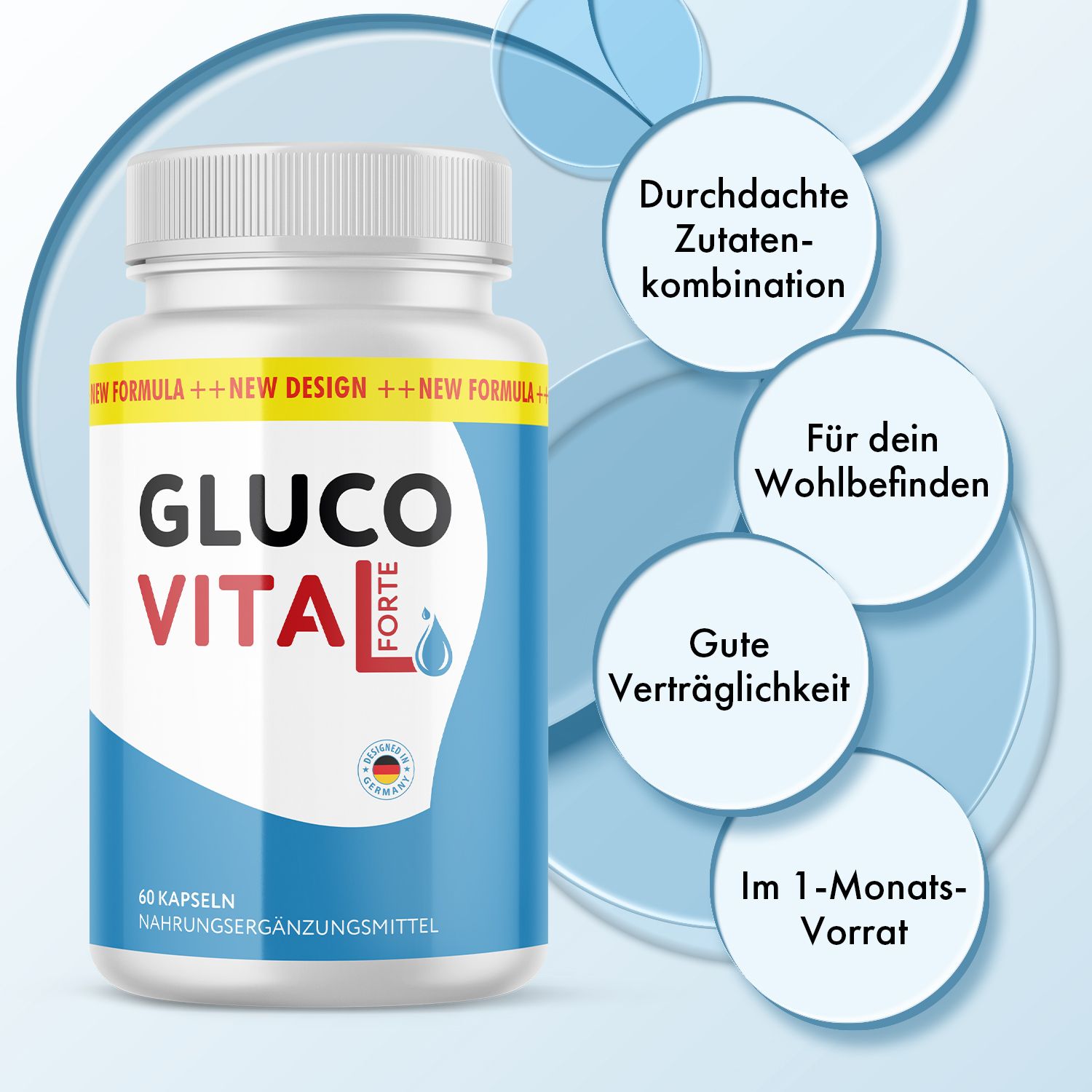 GlucoVital Forte Kapseln