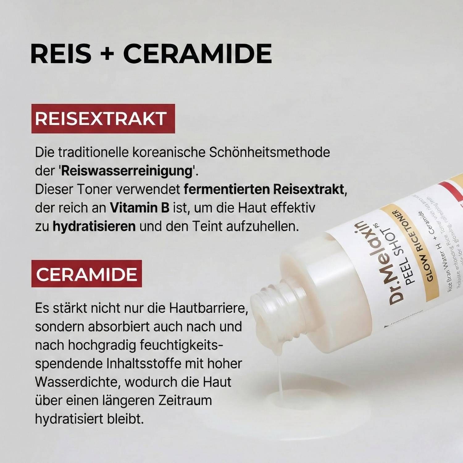Dr. Melaxin Peel Shot Glow White Rice Toner 200ml