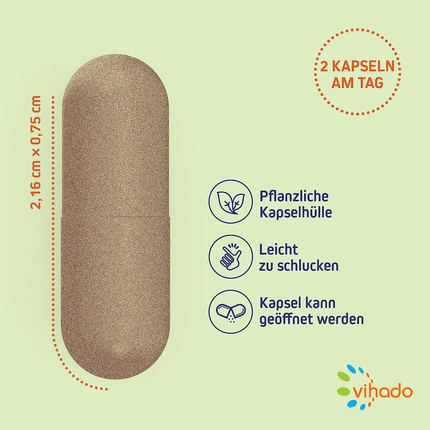 Vihado Gemüse Extrakt – Best of Veggie mit roter Beete, Weißkohl, Artischocke, Knoblauch
