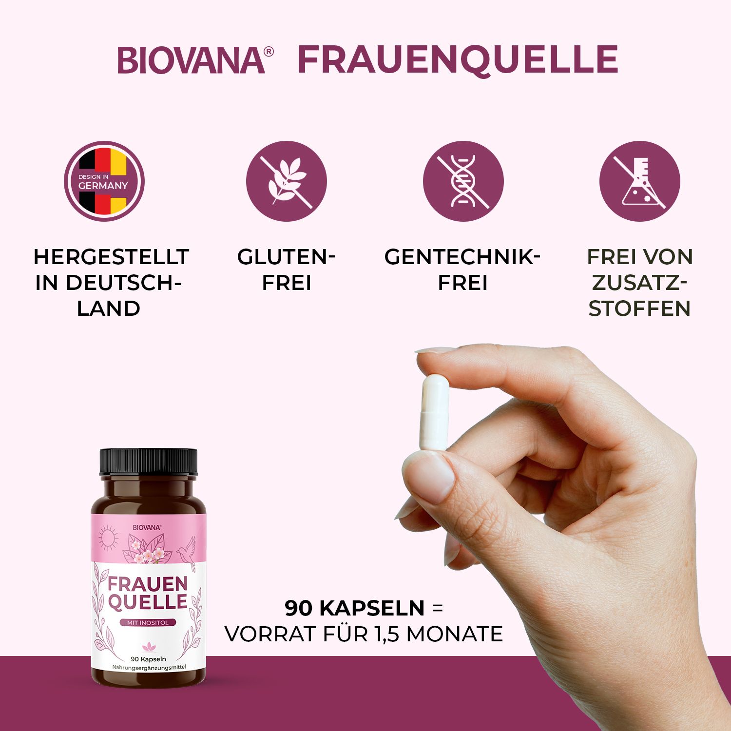 Frauenquelle Kapseln