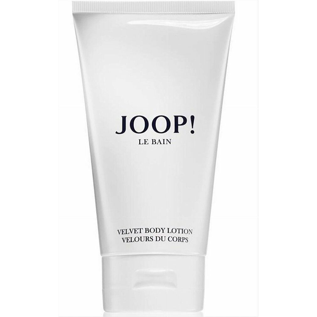 Weiße Tube. JOOP! Le Bain. Velvet Body Lotion. Produktverpackung.