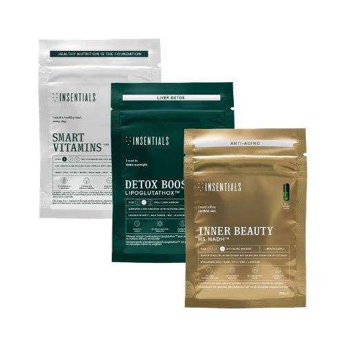 Insentials - Routine Inner Beauty - 3-Schritt-Unterstützung für Hautvitalität, Feuchtigkeit und