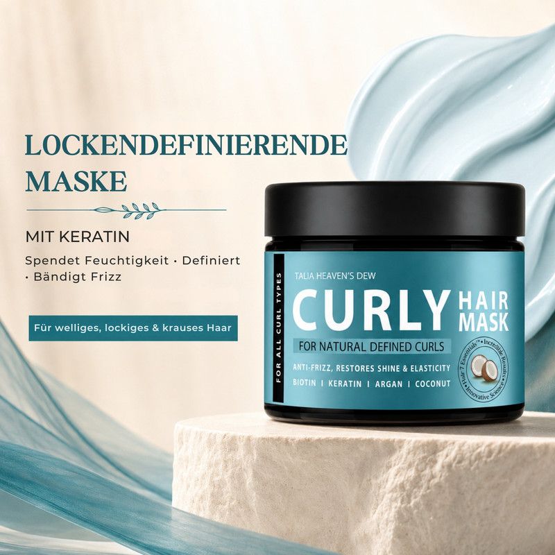 TALIA - Keratin-Haarmaske für Locken