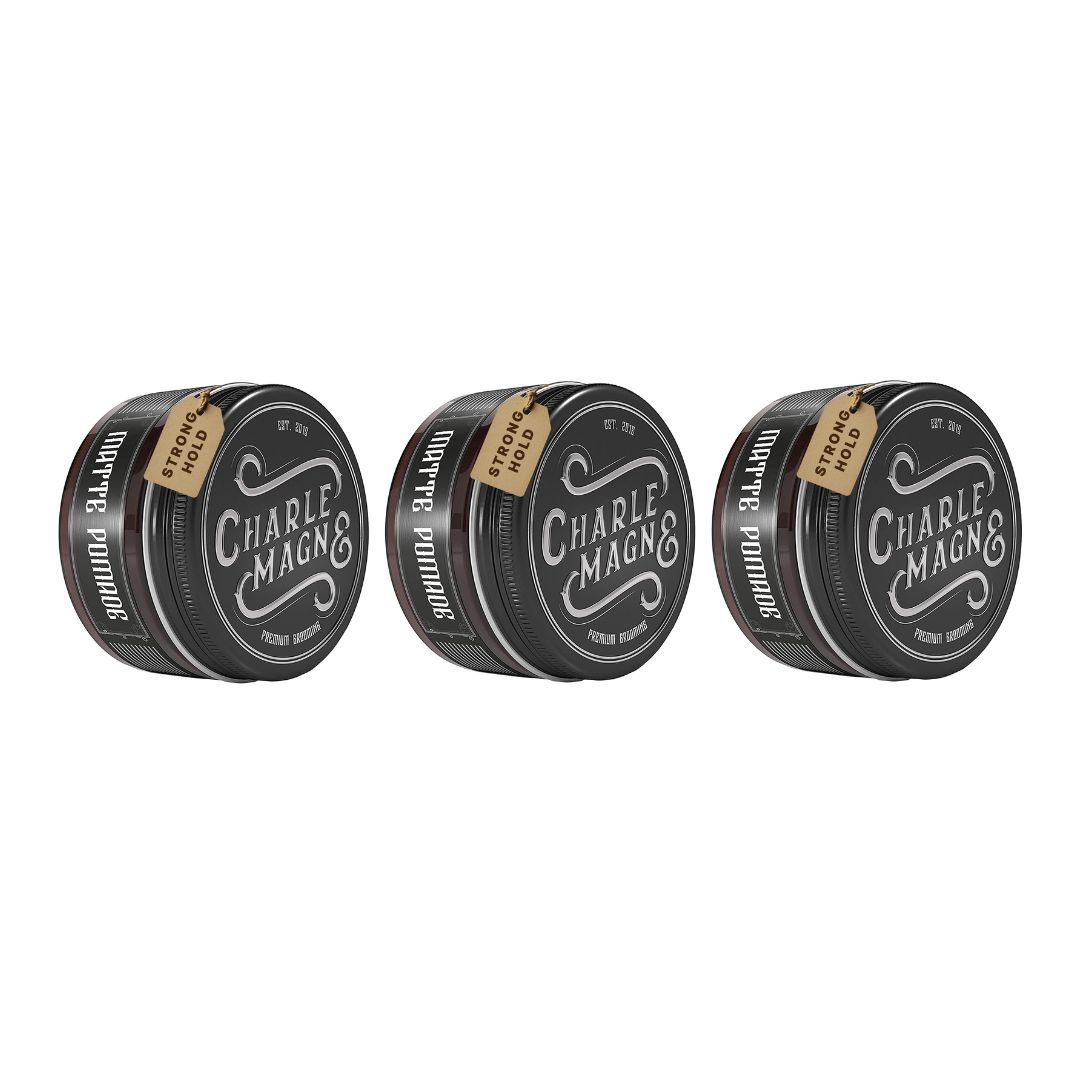 Charlemagne Original Pomade – Old School Duft – starker Halt