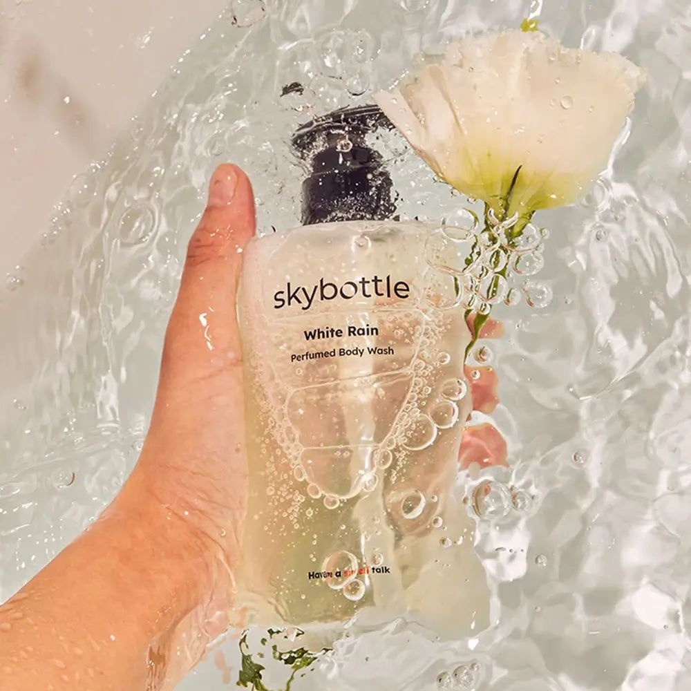 SKYBOTTLE White Rain Duschgel