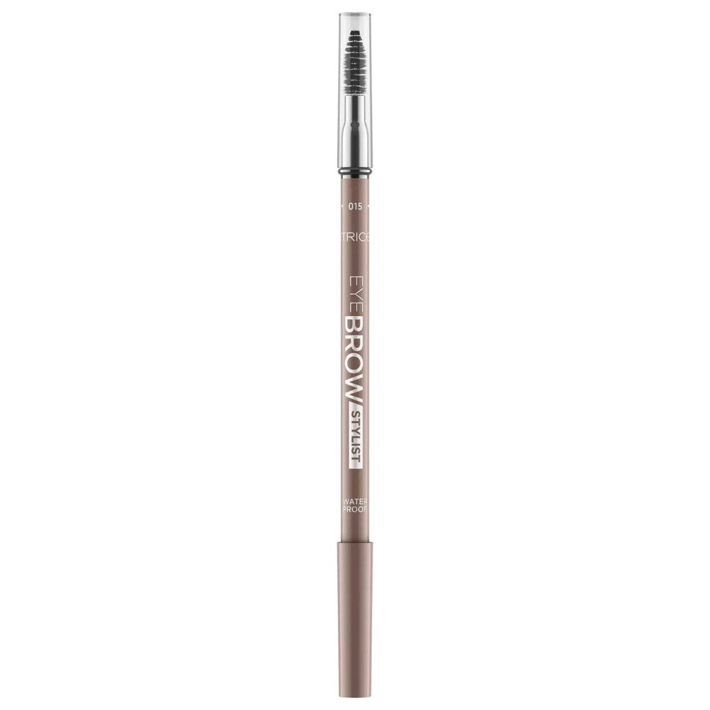 Brauenstift mit Bürste. Aufschrift: EYEBROW STYLIST. Farbe: hellbraun.