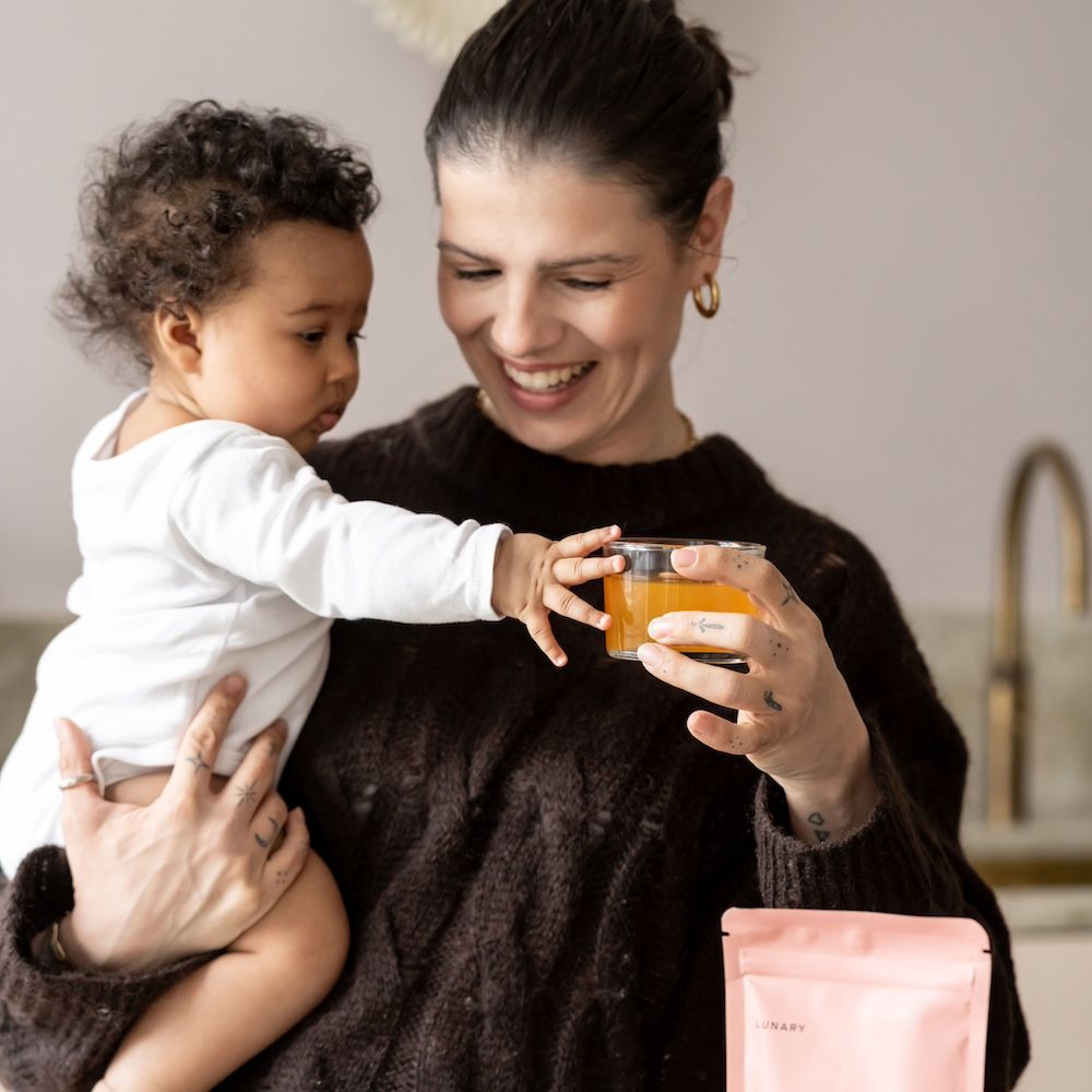 LUNARY Postnatal Boost - für Frauen während der Stillzeit, mit Folsäure, Omega-3, Eisen