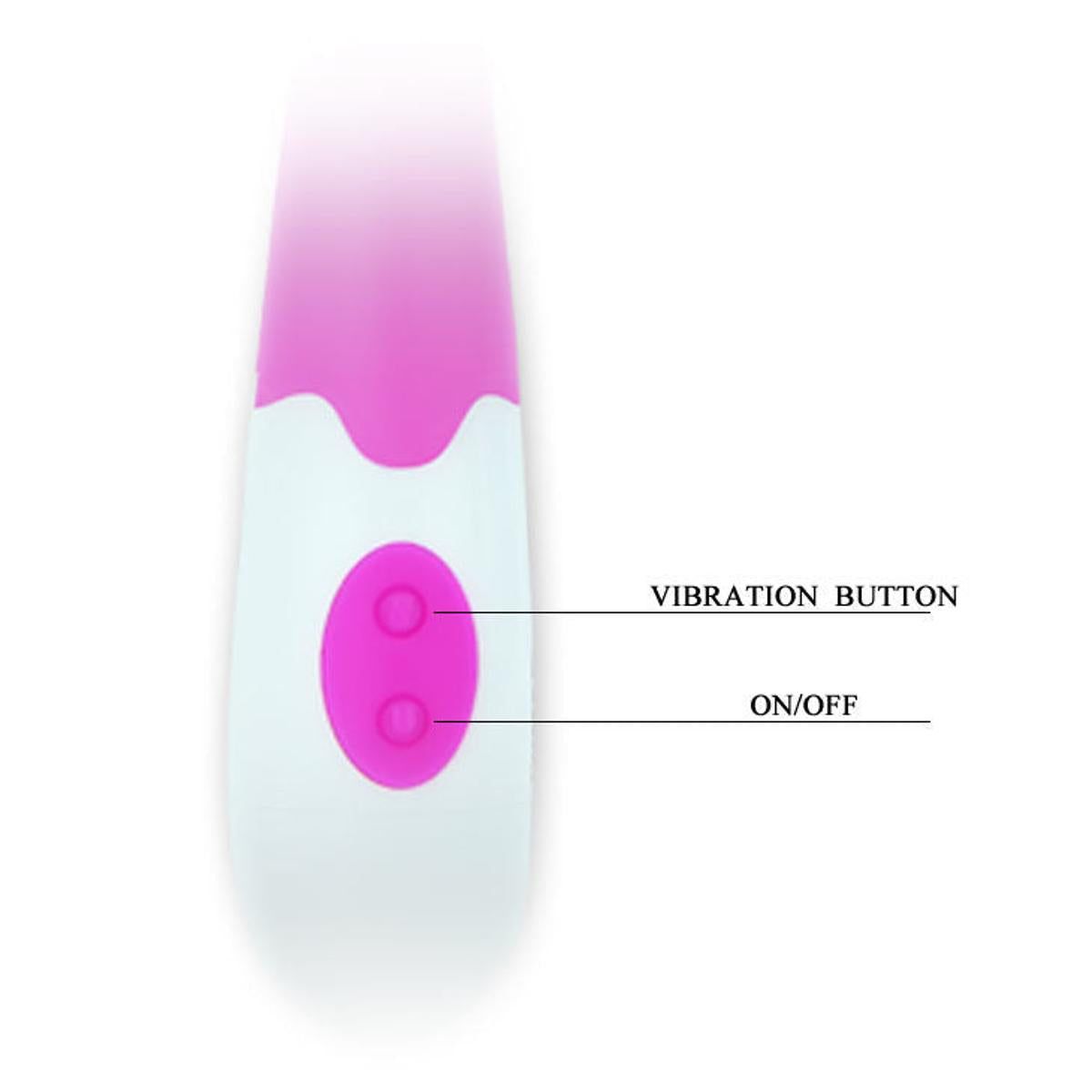 G-Punkt Vibrator “Bishop” | Hochwertiges Silikon, 30 Vibrationsmodi, flüsterleise | Pretty Love
