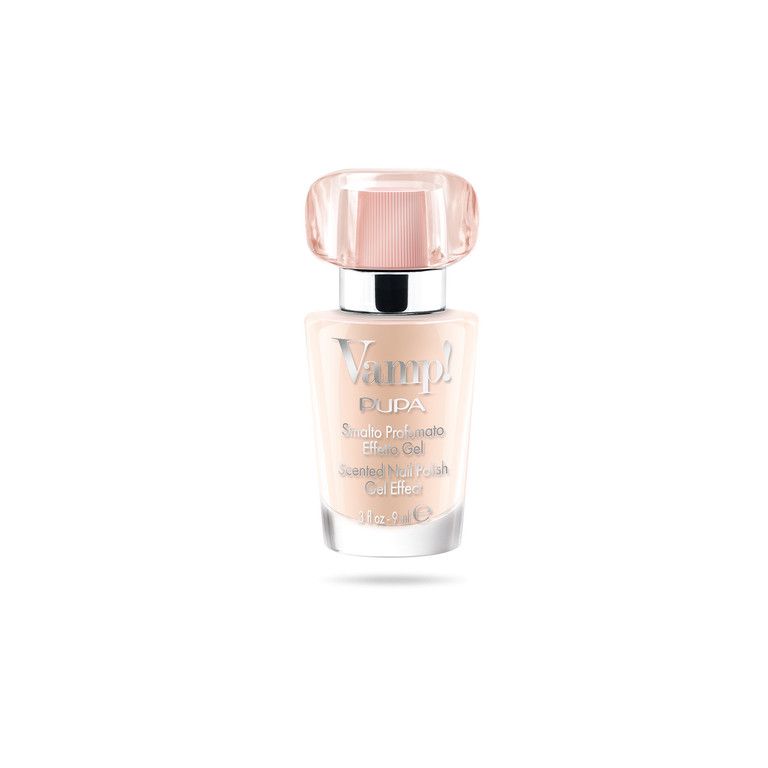 Pupa Vamp! Scented Nail Polish Gel Effect 120 Rosa Latteo