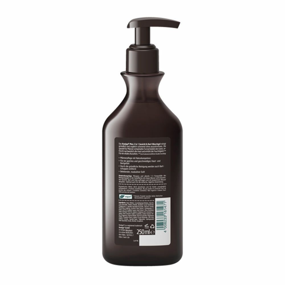 Kneipp® 2 in 1 Gesicht & Bart Waschgel