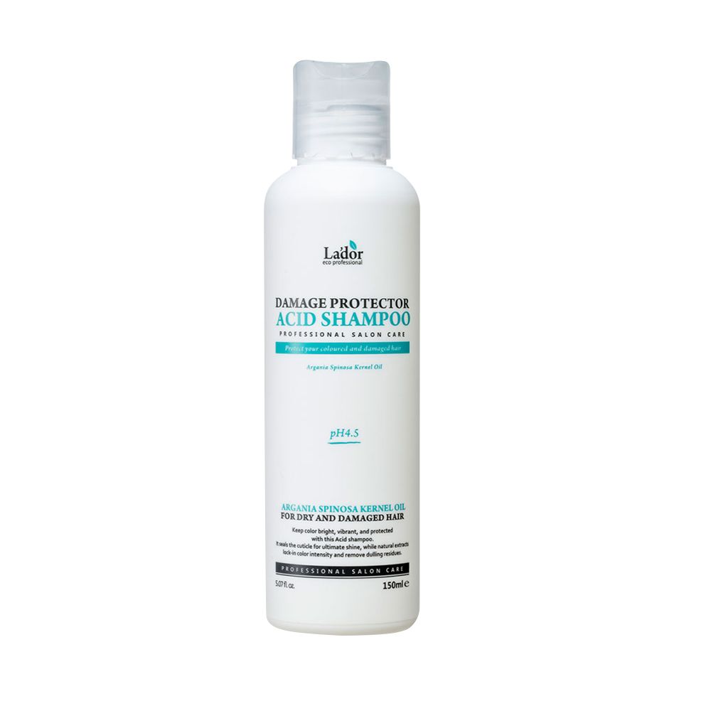 Flasche Lador Damage Protector Acid Shampoo, 150ml, mit pH 4.5.