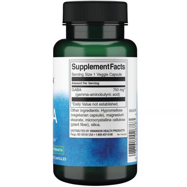 Rückansicht einer grünen Flasche mit schwarzem Deckel. Etikett mit Nährwertangaben und Inhaltsstoffen.
