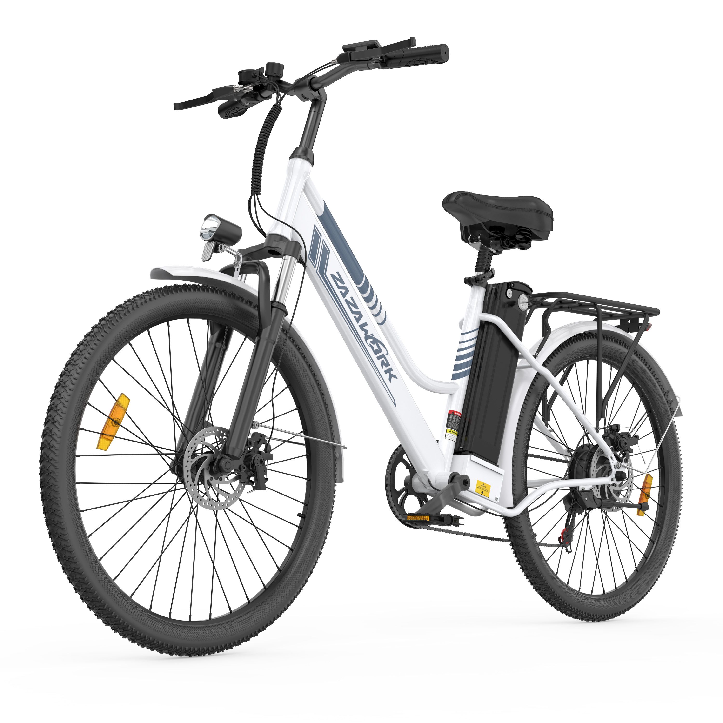 ZAZAWORK C26 Pro E-Bike für Damen mit herausnehmbarem 36V-20Ah-Akku