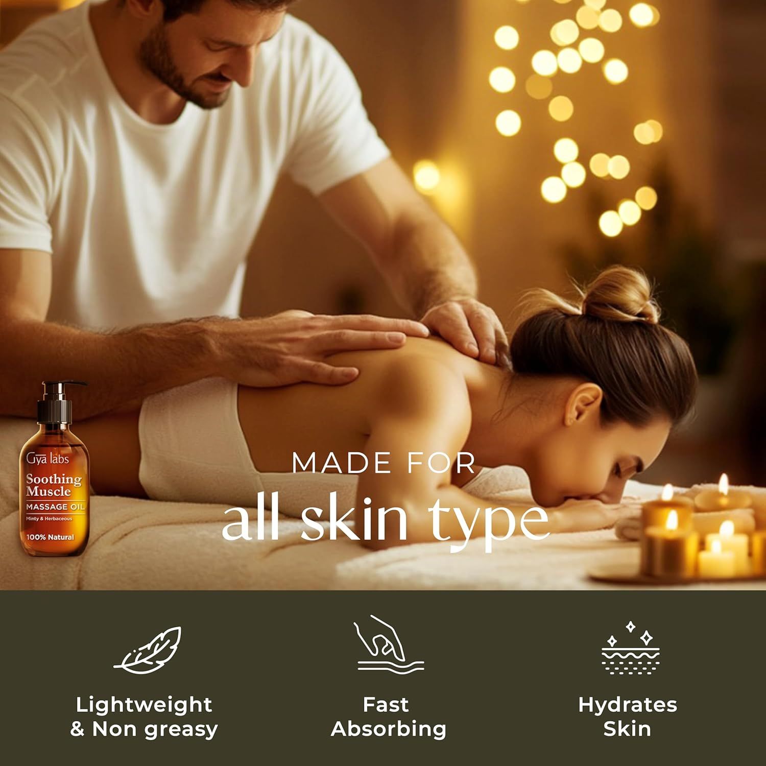 Gya Labs Beruhigendes Massageöl