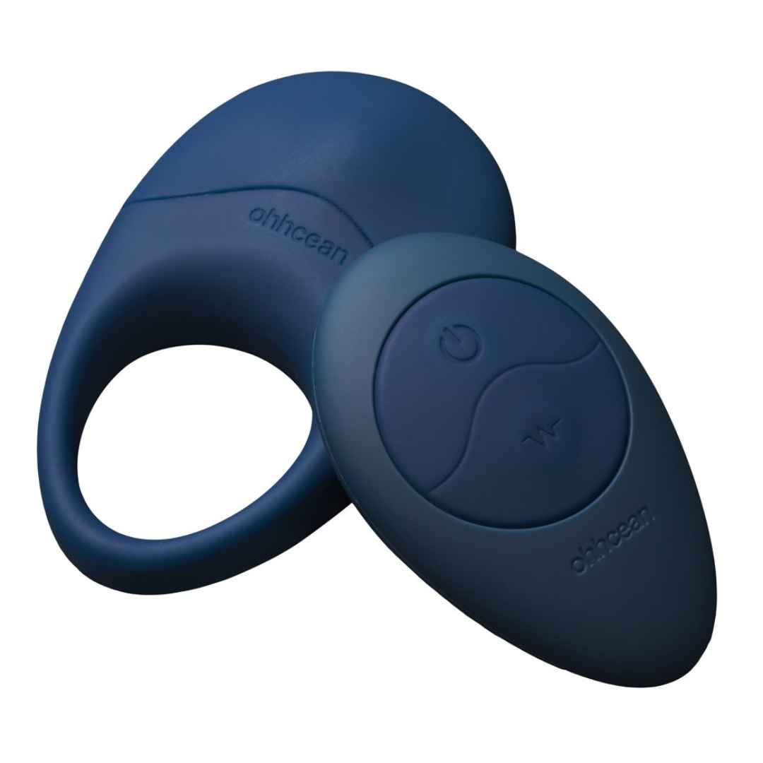 Vibro-Penisring „Penis Ring“ mit Fernbedienung | 8 Vibrationsmodi + Pausenmodus | ohhcean
