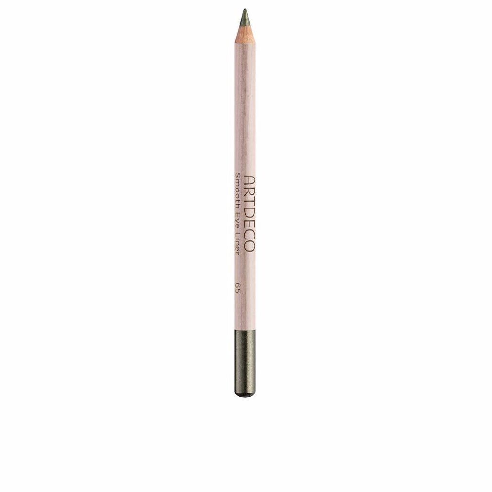Artdeco Smooth Eye Liner, Holzstift mit grüner Spitze und metallischer Hülse. Aufschrift: Smooth Eye Liner, G5.