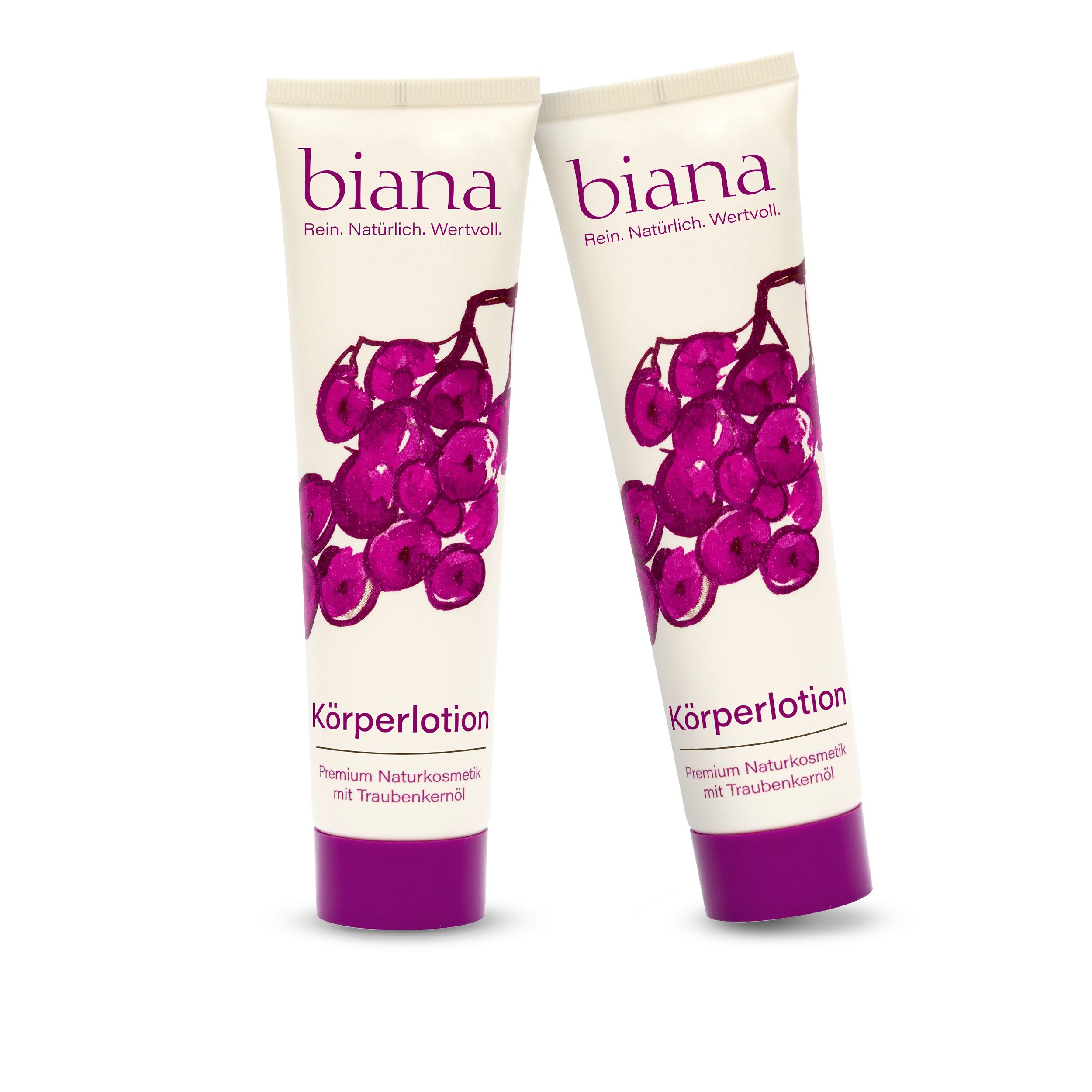 biana Körperlotion – Premium Naturkosmetik mit Traubenkernöl OPC