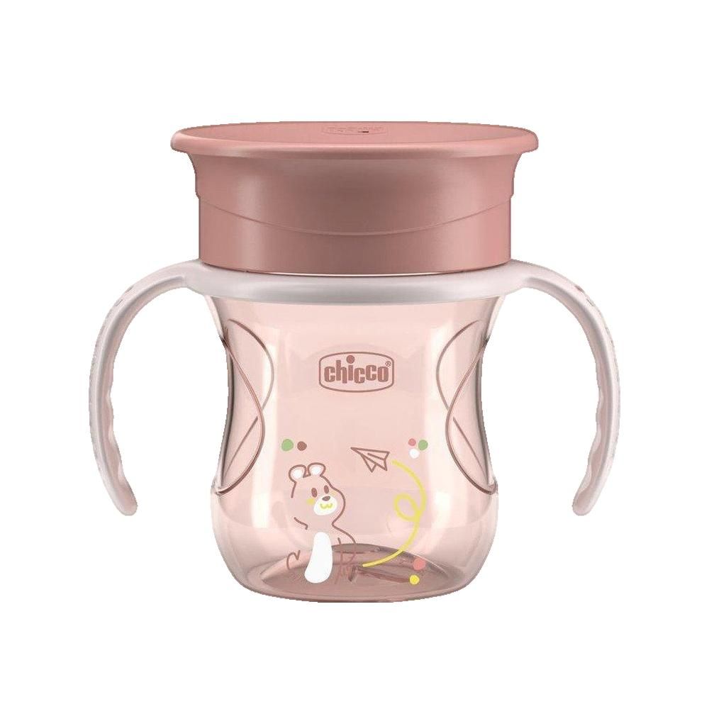 Chicco Kubek 360 Trinkbecher mit Saugventil BPA-frei