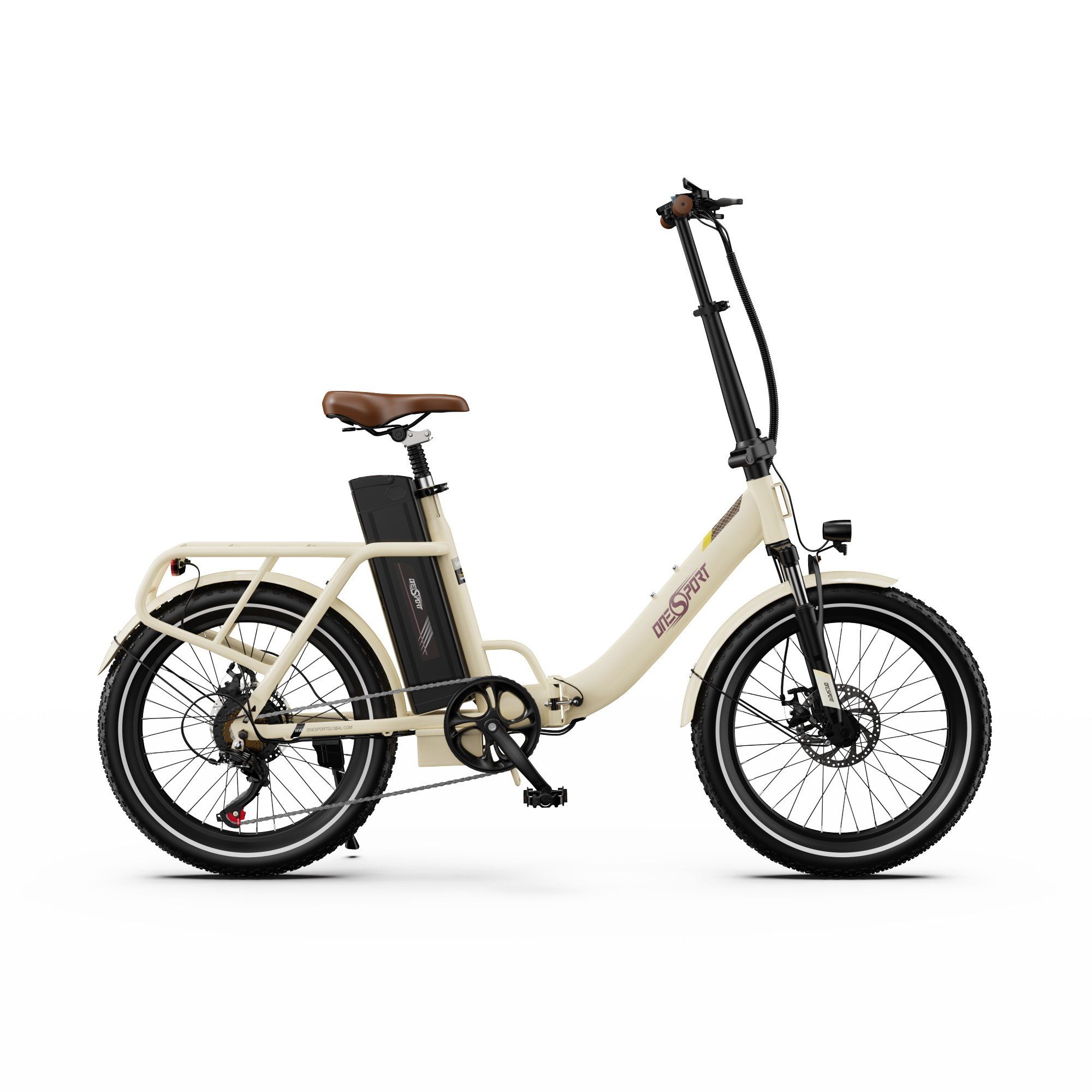 ONESPORT OT16-2 Faltbares Elektrofahrrad mit 250-W-Motor und 48-V-17-Ah-Akku