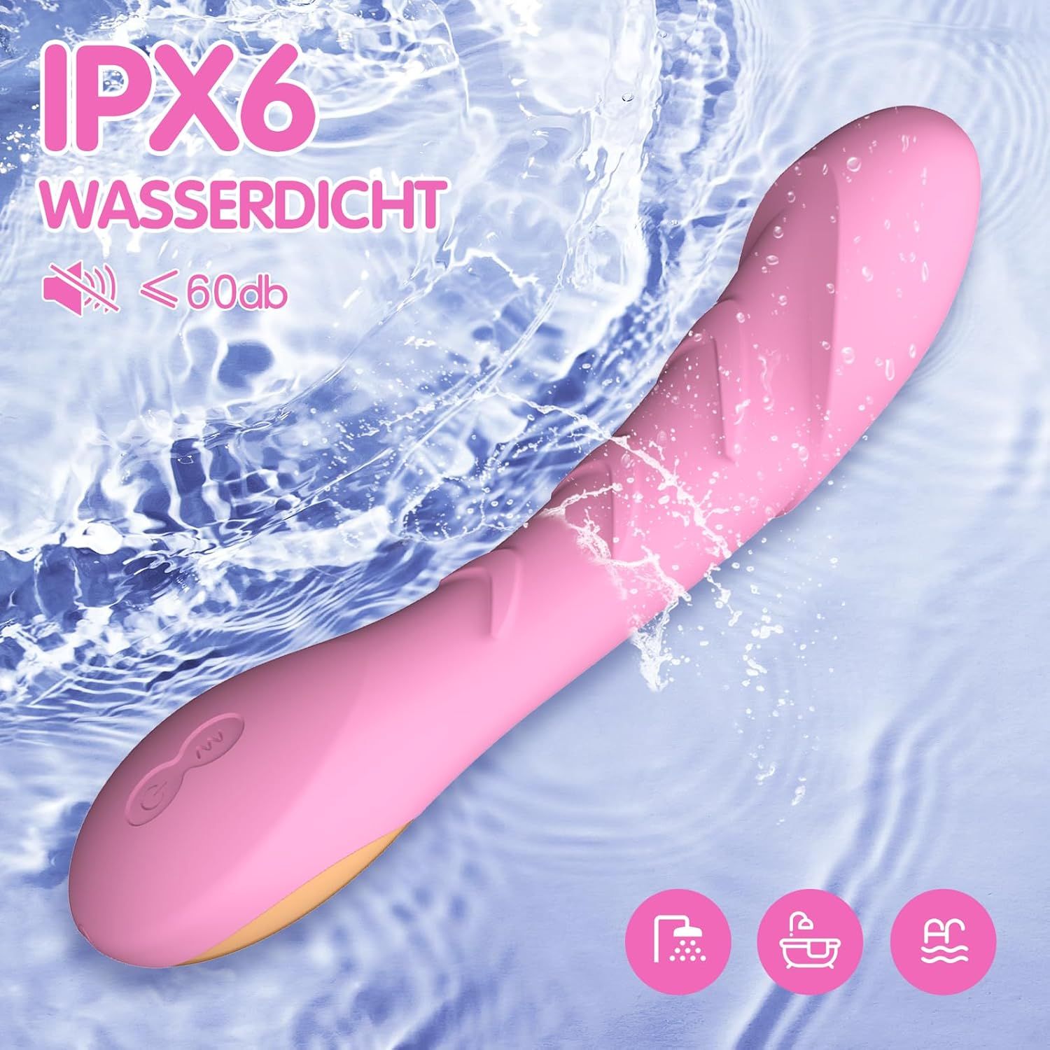 YICOCO Klassischer G-Punkt Vibrator Pink
