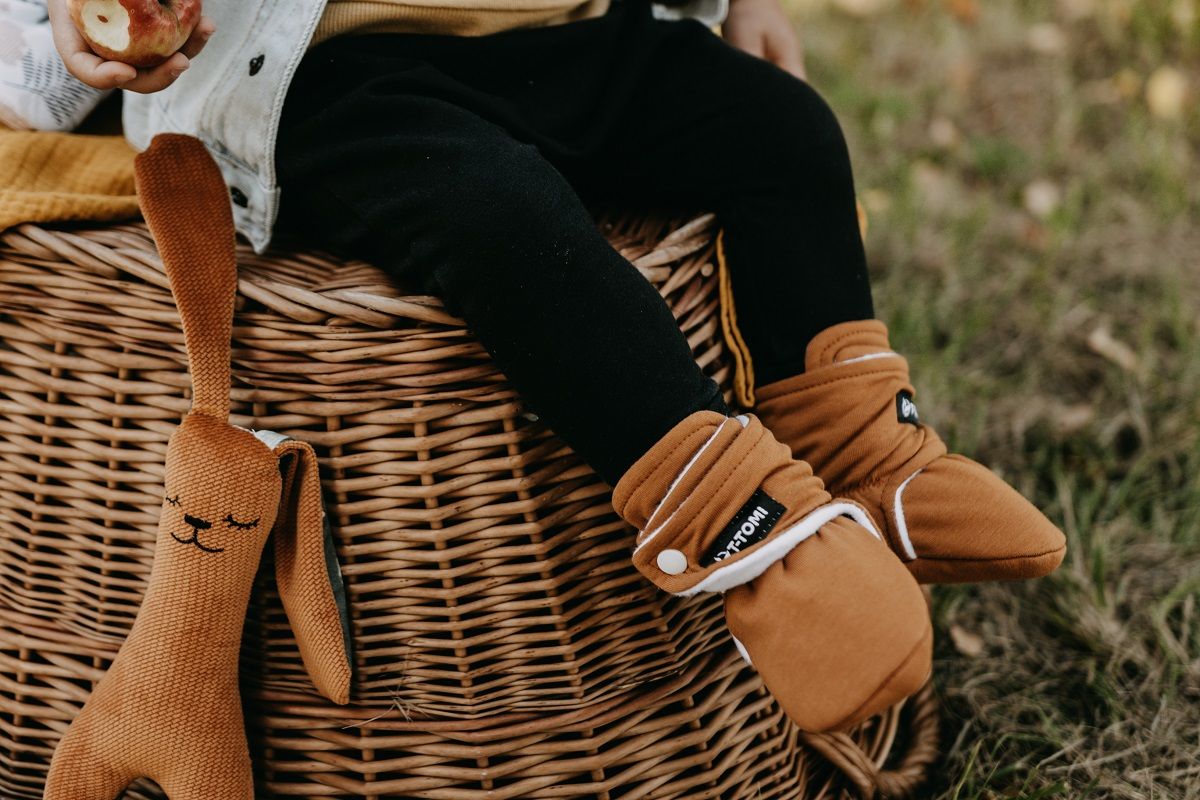 T-TOMI Krabbelschuhe Mocca (6-9 Monate)