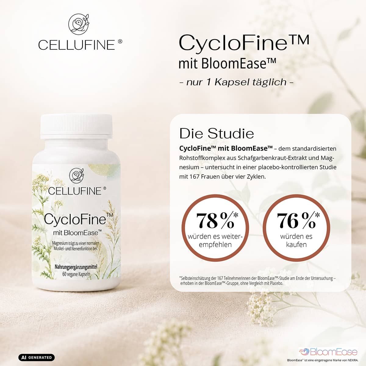 Cellufine® CycloFine™ mit BloomEase™ - Kapseln