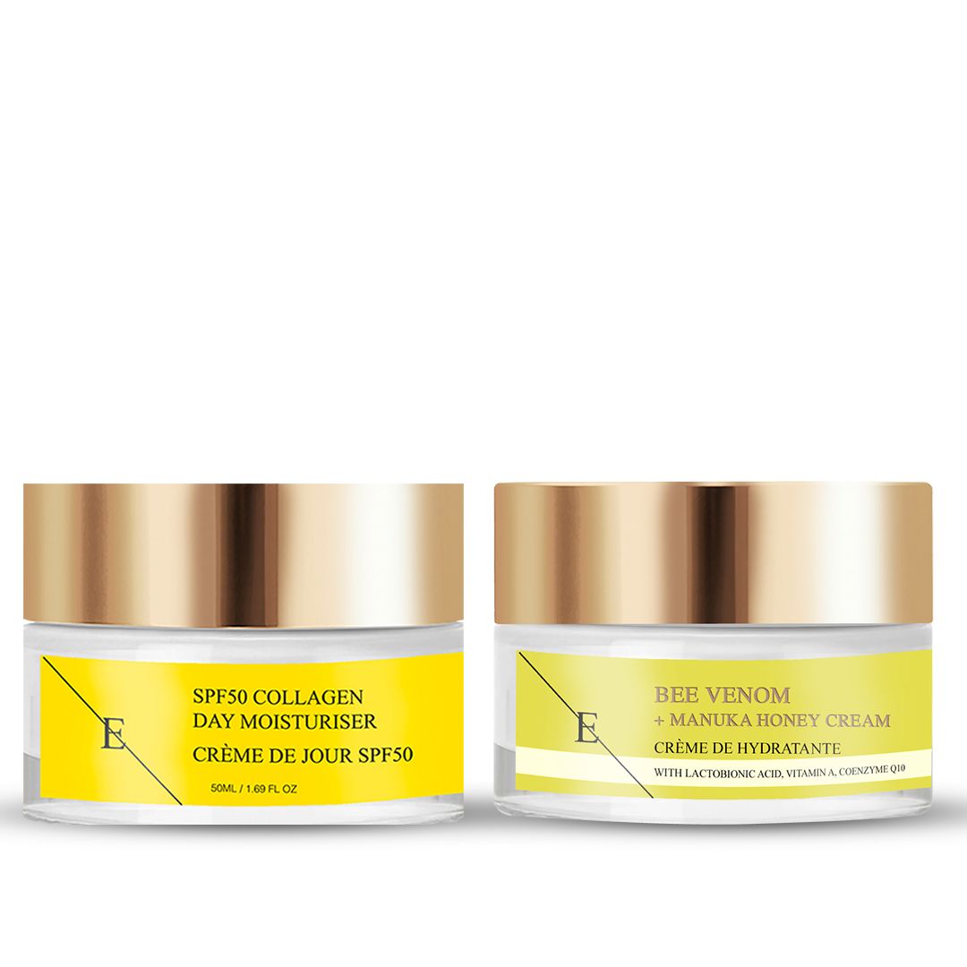 ErthSkin London Bienengift + Manuka-Honig-Creme + SPF-KOLLAGEN-TAGESCREME