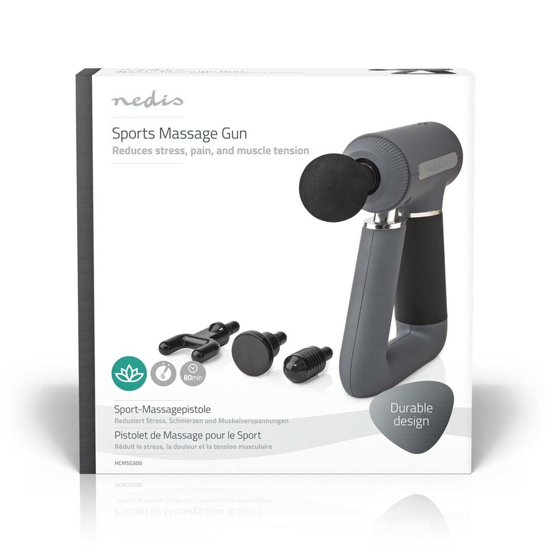 Nedis MASSAGEPISTOLE      BATTERIEB. (HCMSG300)