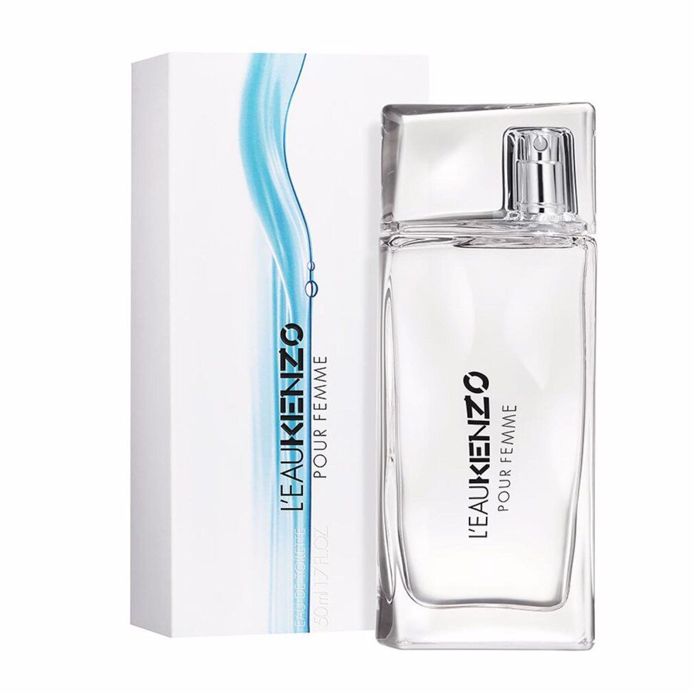 Kenzo L'Eau Elegante Eau de Toilette Damen Flakon und Verpackung.