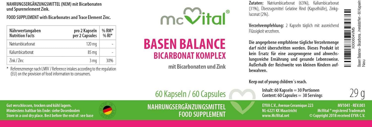 McVital Basen Balance Kapseln