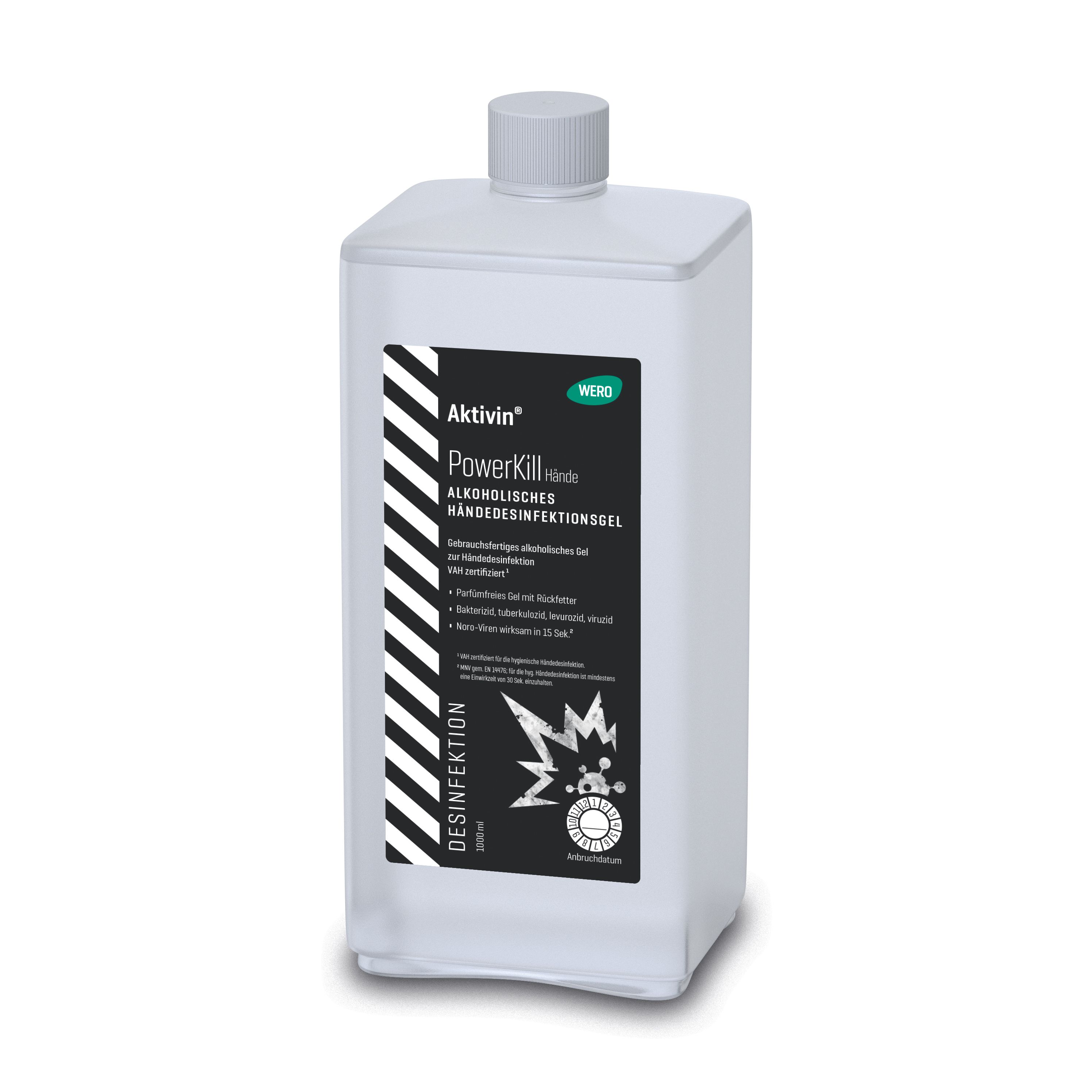 WERO Aktivin® PowerKill Hände Desinfektionsgel