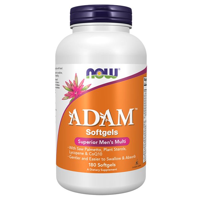 Now Foods ADAM Männer Mehrfach-Vitamine 180 Weichkapseln
