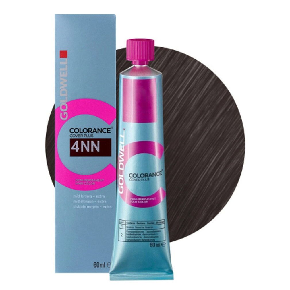 Colorance Demi-Permanent Haarfärbemittel 4NN Intensives Mittelbraun