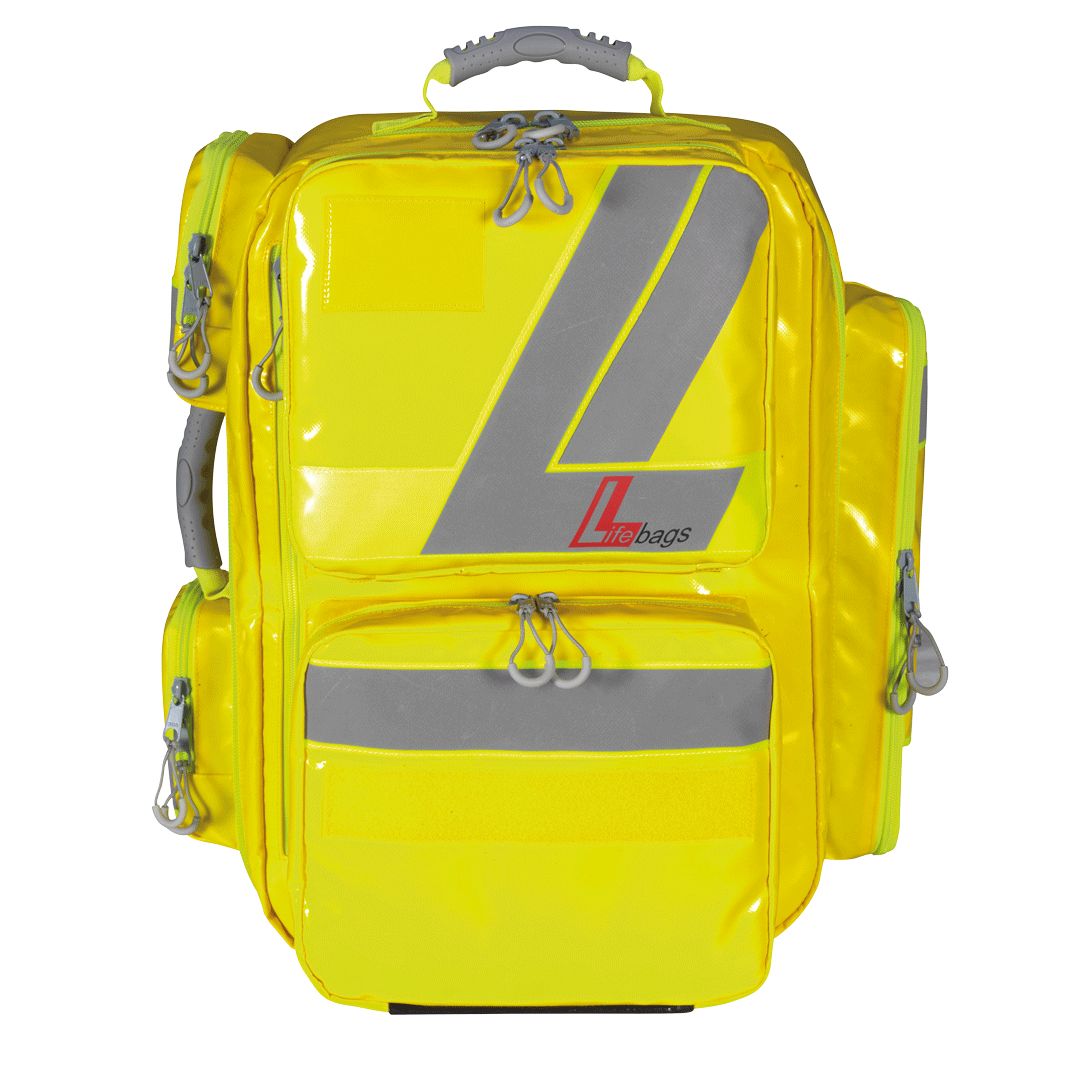 Söhngen Lifebag PAX XL Erste Hilfe Rucksack Sport gelb, bestückt Erste-Hilfe-Kit