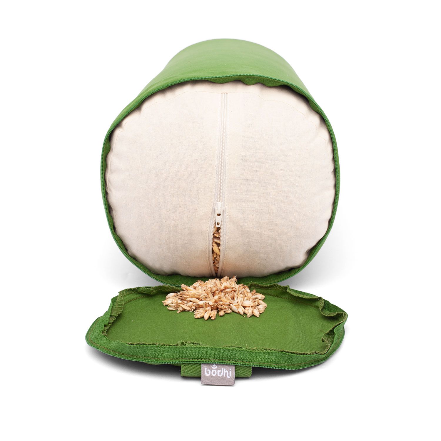 bodhi Yogabolster ECO Dinkel Olivgrün