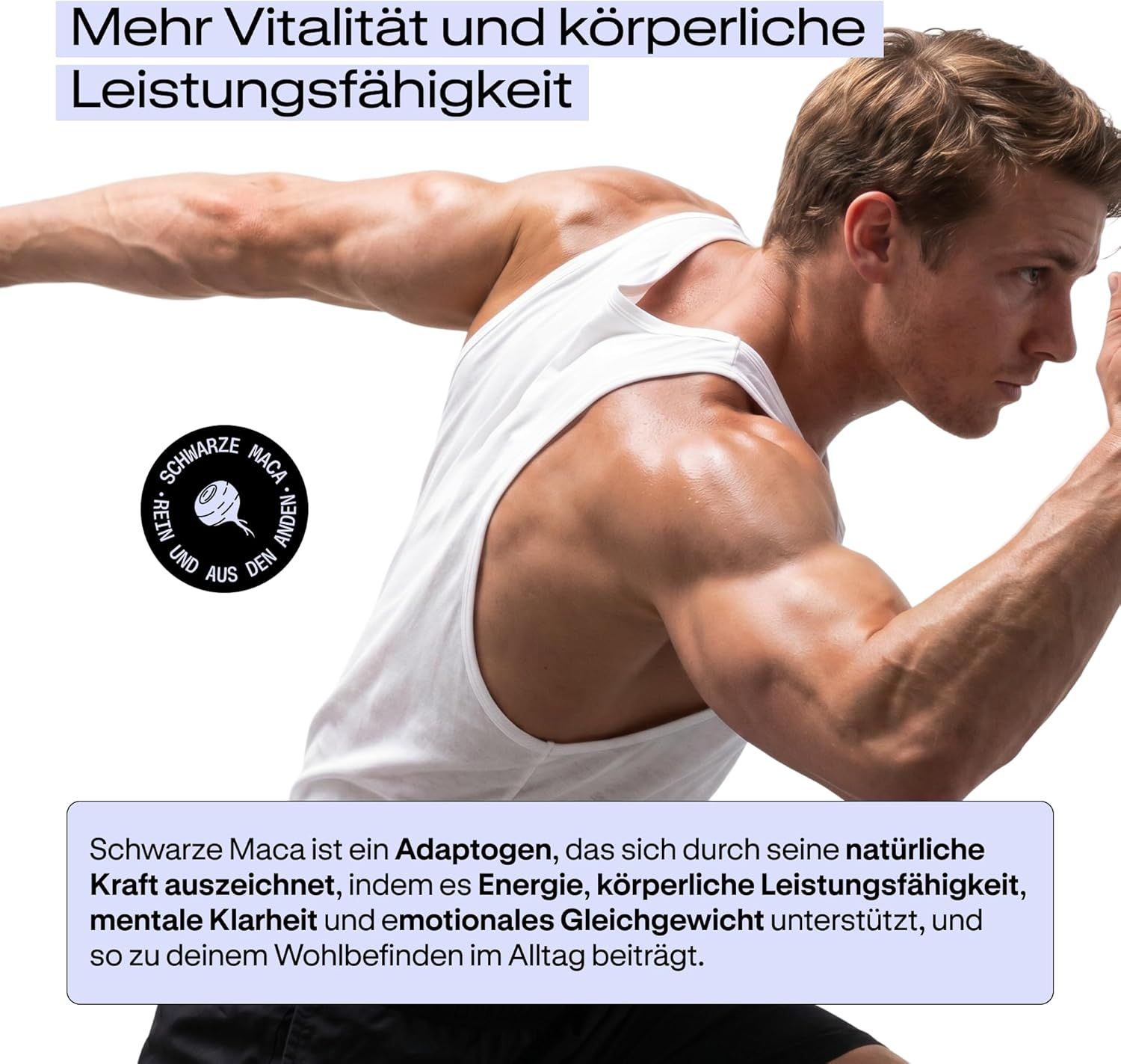 NUTRIBRAIN  Maca Schwarz Kapsel