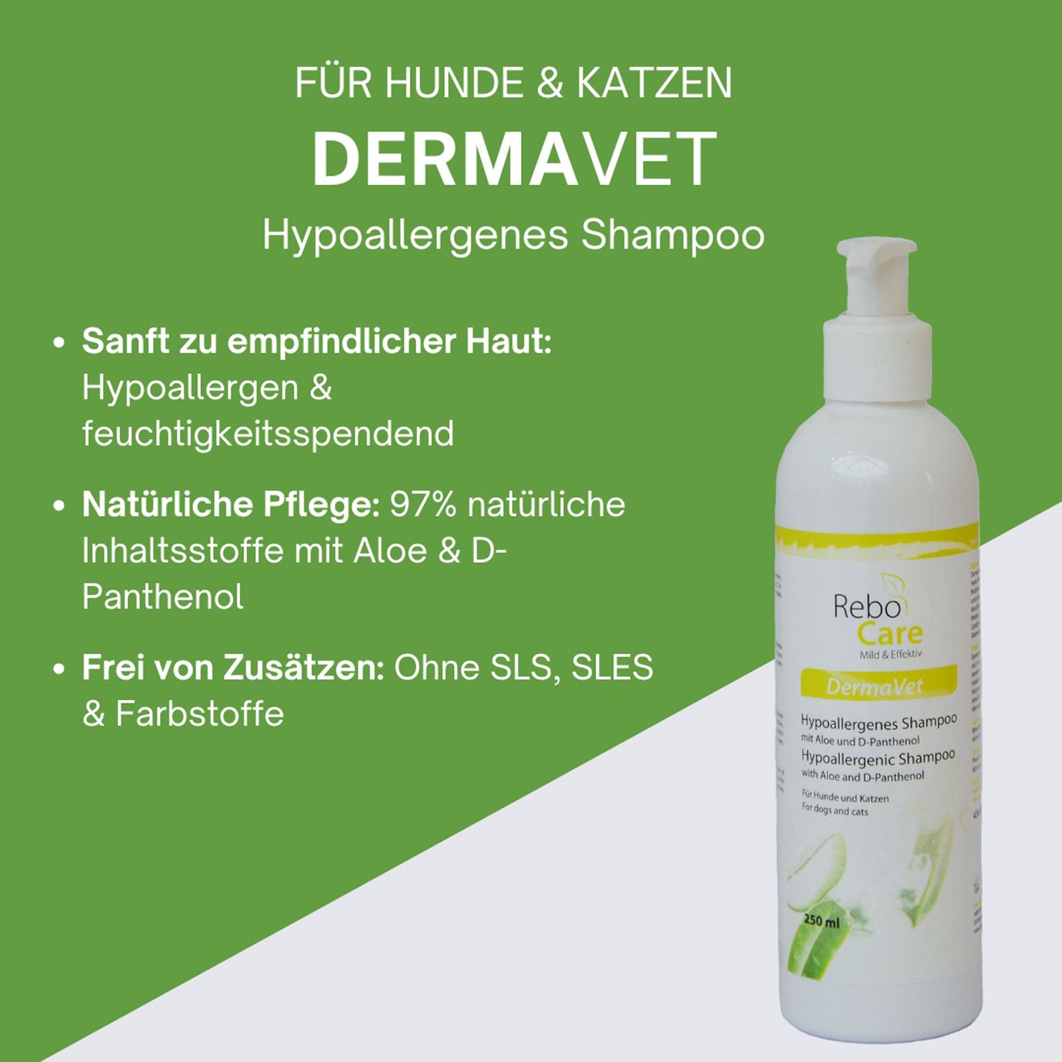 DermaVet hypoallergenes Shampoo