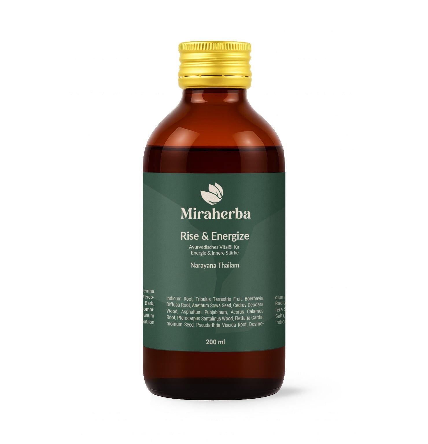 Miraherba - Ayurveda Öl, Rise & Energize - Narayana Thailam