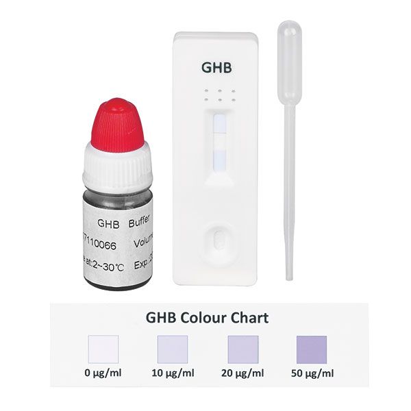 CLEARTEST Liquid Ecstasy zum Nachweis von GHB (k.o. Tropfen), Ergebnis in 10 Min