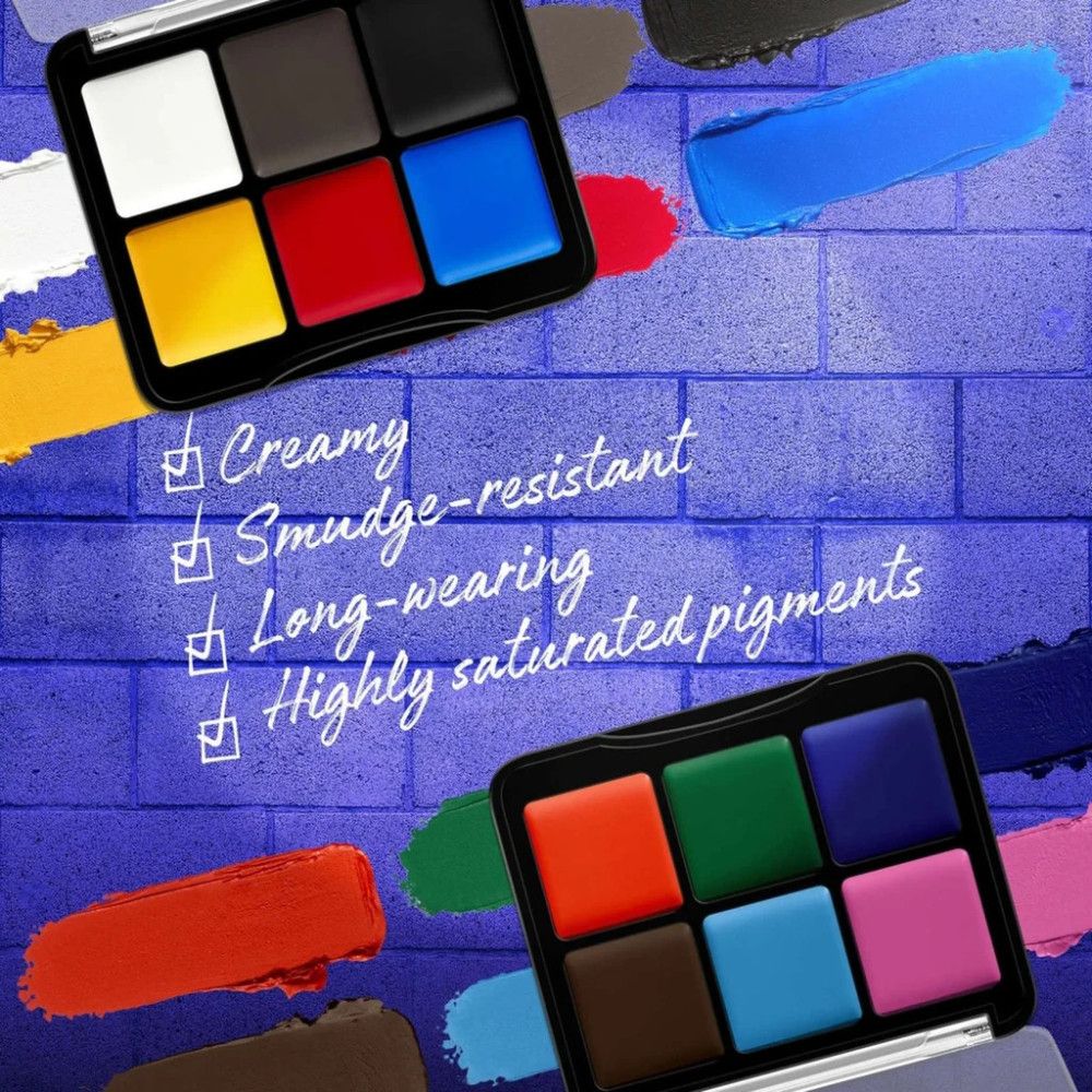 Nyx - SFX Cremefarben-Paletten für Gesicht und Körper